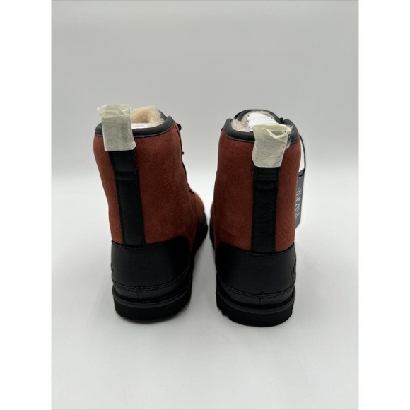 UGG HARKLEY WATERPROOF RED OXIDE LEATHER MEN\'S HIKING BOOTS SIZE US 5/ UK 4 main image 4